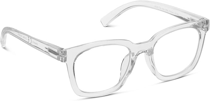 Peepers by PeeperSpecs Women's to The Max Square Blue Light Blocking Reading Glasses